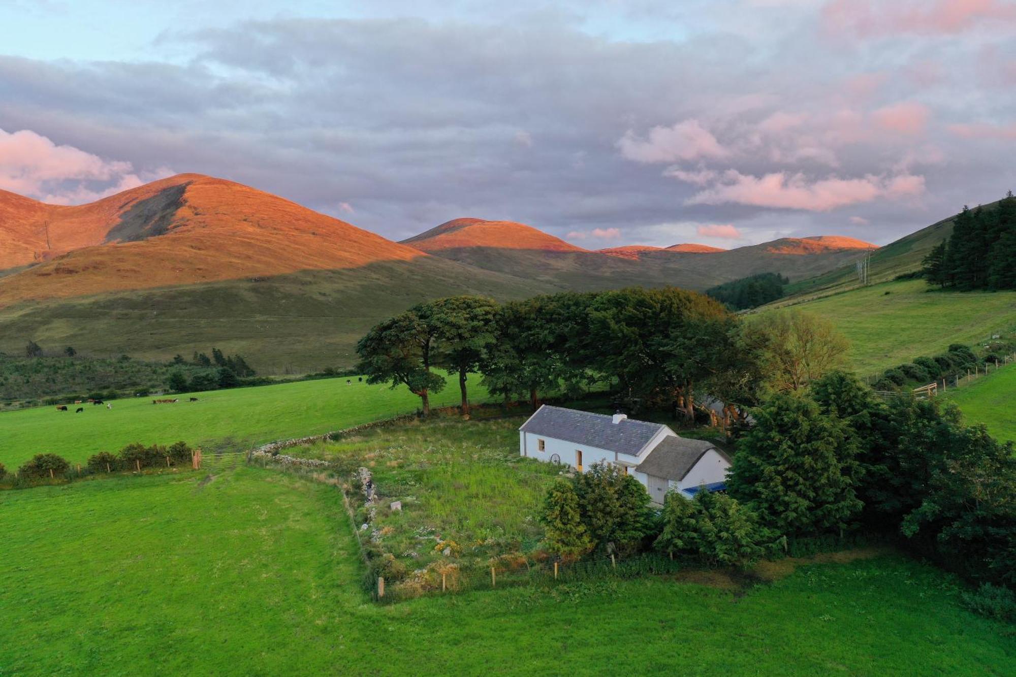 Thistle Thatch Cottage And Hot Tub - Mourne Mountains 纽卡斯尔 外观 照片